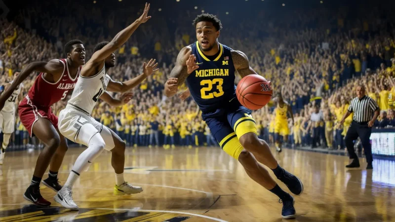 The second-half detail buried inside Michigan’s 90-77 win over Alabama — the one overlooked decision on March 27 that actually shifted the tournament